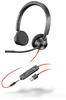 HP Poly Blackwire 3325 3300 series Headset On-Ear kabelgebunden aktive