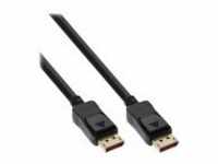 InLine DisplayPort 1.4 Kabel 8K4K schwarz vergoldete Kontakte 3m 3 m (17203P)
