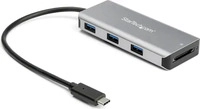 StarTech.com HB31C3ASDMB, StarTech.com USB 3.1 Gen 2 Type-C 2 Type-A SD 10000...