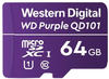Western Digital WD Purple 64 GB Surveillance microSD XC Class 10 UHS 1 Flash-Speicher