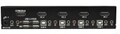 StarTech.com 4 Port DisplayPort KVM Switch with 4K 60Hz KVM-/Audio-Switch 4 x