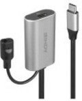Lindy Active Extension Cable USB-Verl&auml;ngerungskabel USB-C M bis Gleichstromstecker W