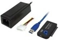LogiLink Adapter USB 3.0 to SATA with OTB Speicher-Controller mit Datenanzeige