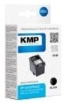 KMP H160 4 ml Schwarz Box Tintenpatrone Alternative zu: HP 62 f&uuml;r Envy 55XX 56XX