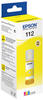 Epson Ink/Ink/112 EcoTank Pigment Yellow Bottl (C13T06C44A)