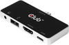 Club 3D USB-4-in1-HUB USB 3.1 Typ C> HDMI/USB/USB-C/Audio retail Hub 3.0 C HDMI