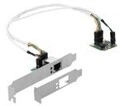 Delock Mini PCIe I/O half size 1 x Gigabit LAN Low Profile PCI-Express Mbps (95265)