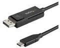 StarTech.com 6.6 ft. 2 m USB-C to DisplayPort 1.2 Cable Bi-Directional