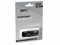 EMTEC USB-Stick 512 GB B110 USB 3.2 Click Easy Black 512 GB 3.0 (ECMMD512GB113)