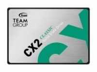 Team Group CX2 2 TB SSD intern 2.5 " 6,4 cm SATA 6Gb/s (T253X6002T0C101)