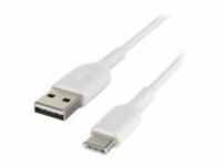 Belkin USB-C/USB-A CABLE Kabel Digital/Daten 0,15 m Weiß (CAB001BT0MWH)