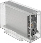 DeLock 42624, Delock External Dual Enclosure for 2 x 3.5' SATA HDD with USB Type-C
