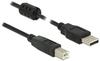Delock USB-Kabel USB M bis Type B M 2.0 5 m Schwarz (84899)