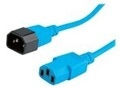 ROLINE Apparate-Verbindungskabel IEC320 C14/C13 blau 3m 3 m IEC (19.08.1533)