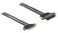 Delock PCI Express x4 to with flexible cable Riser Card (85768)