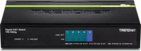TRENDnet TPE-TG50G, TRENDnet TPE TG50g Switch 4 x 10/100/1000 PoE+ + 1 x Desktop