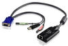 ATEN Local Transmitter KVM-/Audio-/USB-Extender bis zu 50 m für KN2132 KVM...