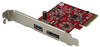StarTech.com 2 Port USB 3.1 10Gbit/s und eSATA PCIe Karte & Expansion Card
