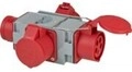 Brennenstuhl Kreuzverteiler CEE 5polig 16A IP44 5+Steckdosen 3xCEE/5 (1081640)