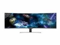 Samsung LC-Power QLED-Monitor Curved 124,46 cm 49 " 3840 x 1080 DFHD @ 144 Hz...