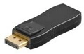 Goobay HDMI DisplayPort Adapter 19p F 20p M Schwarz Kabelschnittstellen-/adapter