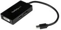 StarTech.com Travel A/V adapter 3-in-1 mDP to DP DVI or HDMI converter Videoanschlu&szlig;