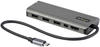 StarTech.com USB C Multiport Adapter USB-C to HDMI or Mini DisplayPort 4K 60Hz 100W