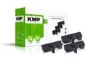 KMP 3 K-T83CMYX cyan magenta gelb Toner ersetzt KYOCERA TK-5230C/M/Y (2911,3030)