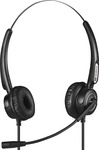 Sandberg 126-30, SANDBERG USB+RJ9/11 Office Headset Pro Stereo On-Ear kabelgebunden