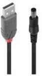 Lindy USB- / Stromkabel Gleichstromstecker 5,5 x 2,1 mm M bis USB nur Strom M 1.5 m