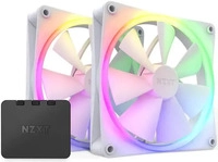 NZXT RF-R14DF-W1, NZXT F140RGB RGB TWIN-Lueffter Black 140mm (RF-R14DF-W1)