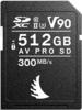 Angelbird SD Card AV PRO UHS-II 512 GB V90 Secure Digital (AVP512SDMK2V90)