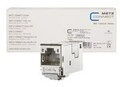 METZ CONNECT RJ-45 Metallisch Drahtverbinder E-DAT modul Cat.6A 88 Buchse T568A 12