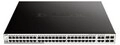 D-Link 52-Port Layer2 Smart Managed 48x PoE Gigabit Switch Glasfaser LWL 1 Gbps Power