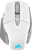 Corsair M65 RGB ULTRA WIRELESS Gaming Mouse White Maus Optisch USB Typ C