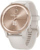 Garmin vívomove Trend 40 mm Ivory intelligente Uhr mit Band Silikon