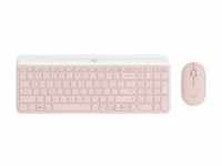 Logitech MK470 Slim Combo -ROSE-ITA-MEDITER-412 Tastatur (920-011318)