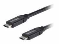 StarTech.com USB-C auf Kabel mit 5A Power Delivery St/St 1m USB 2.0 USB-IF