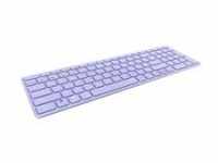 Rapoo Kabellose Multi-Mode-Tastatur E9700M Lila QWERTZ Tastatur (00215396)