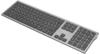 DIGITUS Ultra-Slim Tastatur drahtlos 2,4 GHz Deutsch Grau (DA-20159)