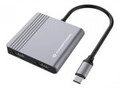Conceptronic Adapter USB-C->2xHDMI USB-C PD 1xUSB3.0 0.25 gr Digital/Daten (DONN13G)