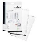 Durable BADGEMAKER Mikro-perforiert wei&szlig; 54 x 90 mm 200 Karten 20 Bogen x 10