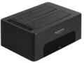 Delock USB Dual Dockingstation f&uuml;r 2 x SATA HDD SSD mit Klon- und (64187)