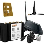 Selfsat MWR 6550 5G Cat 19 WiFi 6 WLAN Router mit SHARK 5G Dachantenne schwarz...