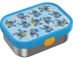 Mepal Campus Brotdose Edelstahl mit Bento-Einsatz und Gabel 750 ml Stitch
