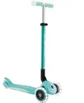 Globber Elite Lights Glow Dreirad Scooter h&ouml;henverstellbar mit LED Leuchtrollen