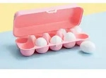 Koziol Eggs to go Eierbox f&uuml;r 10 Eier sweet pink