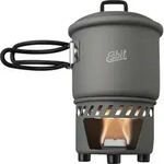 Esbit Camping Kochset f&uuml;r Trockenbrennstoff Hartanodisiertes Aluminium 585 ml