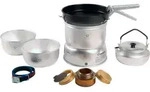 Trangia Trangiak&ouml;k 27-4 UL Campingkochset 4- teilig mit Spiritusbrenner Set 3
