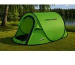 High Peak Vision 2 Einfachdach Pop Up Wurfzelt gr&uuml;n f&uuml;r 2 Personen